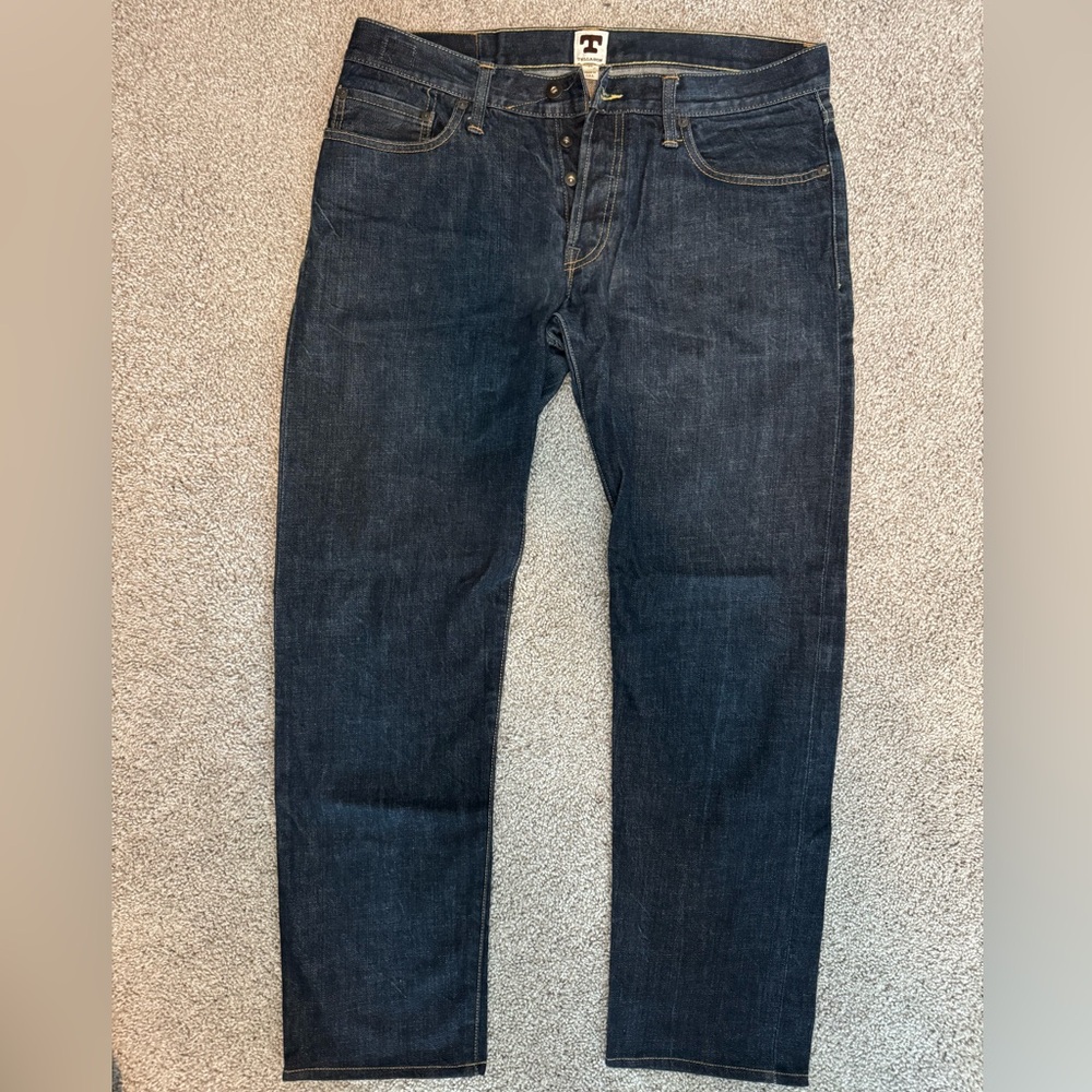 Tellason Ladbroke Grove Jeans - Entirely made in the USA - size 34
